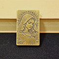 Virgin Mary Brass Relic