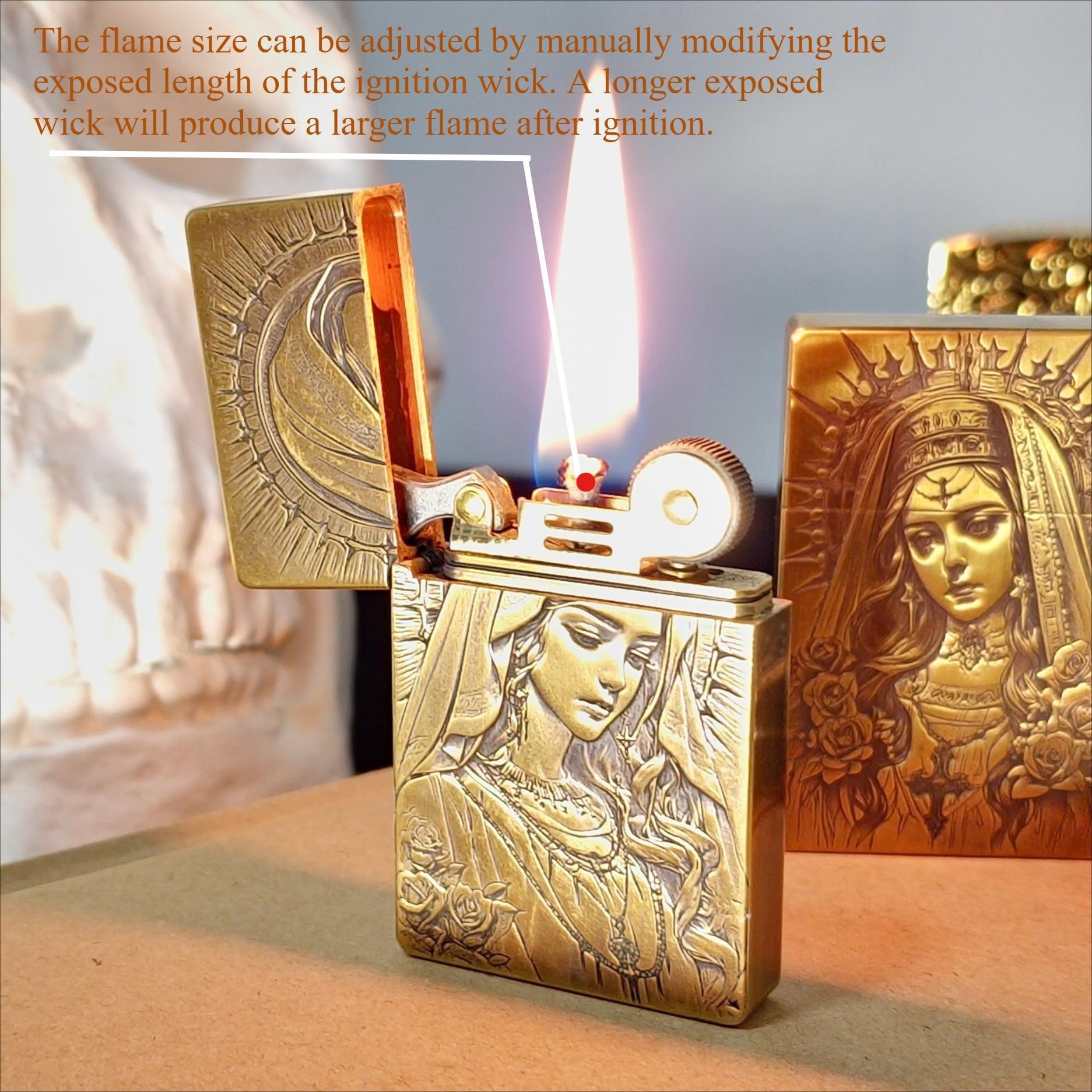 Virgin Mary Brass Relic
