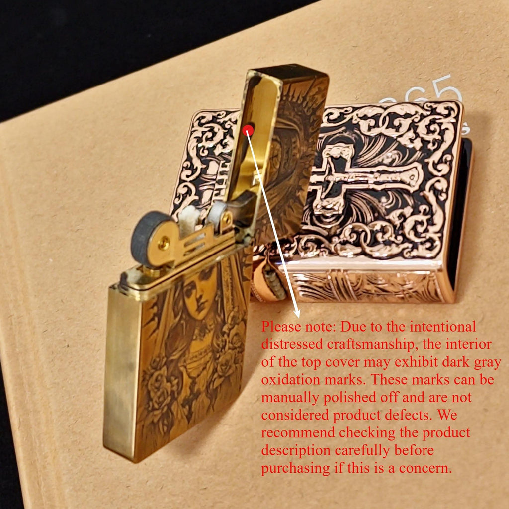 Virgin Mary Brass Relic